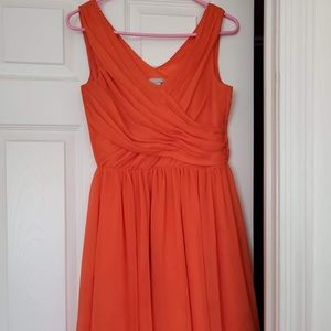 Beautiful orange dress